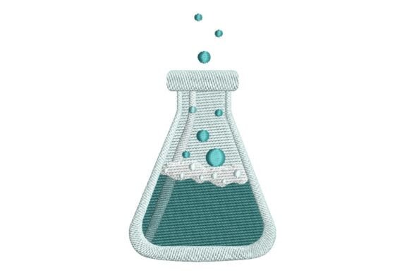 Bubbling Chemistry Flask