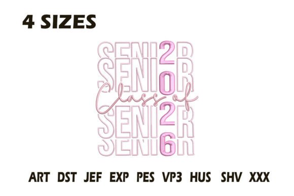 Class of 2026 Senior Embroidery