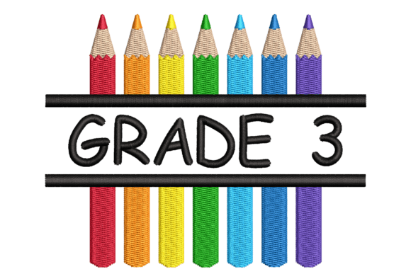 Grade 3 Split Colored Pencils: A Designer's Embroidery Review