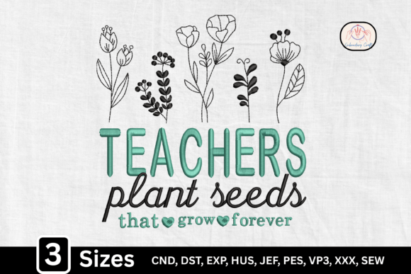 Teachers Plant Seeds Wildflower