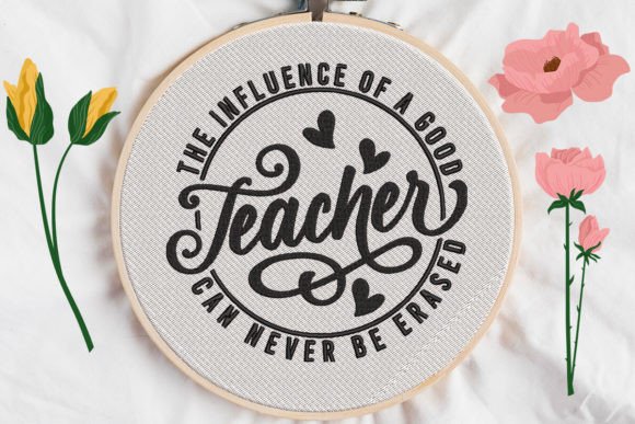 The Influence of a Good Teacher Embroidery Review
